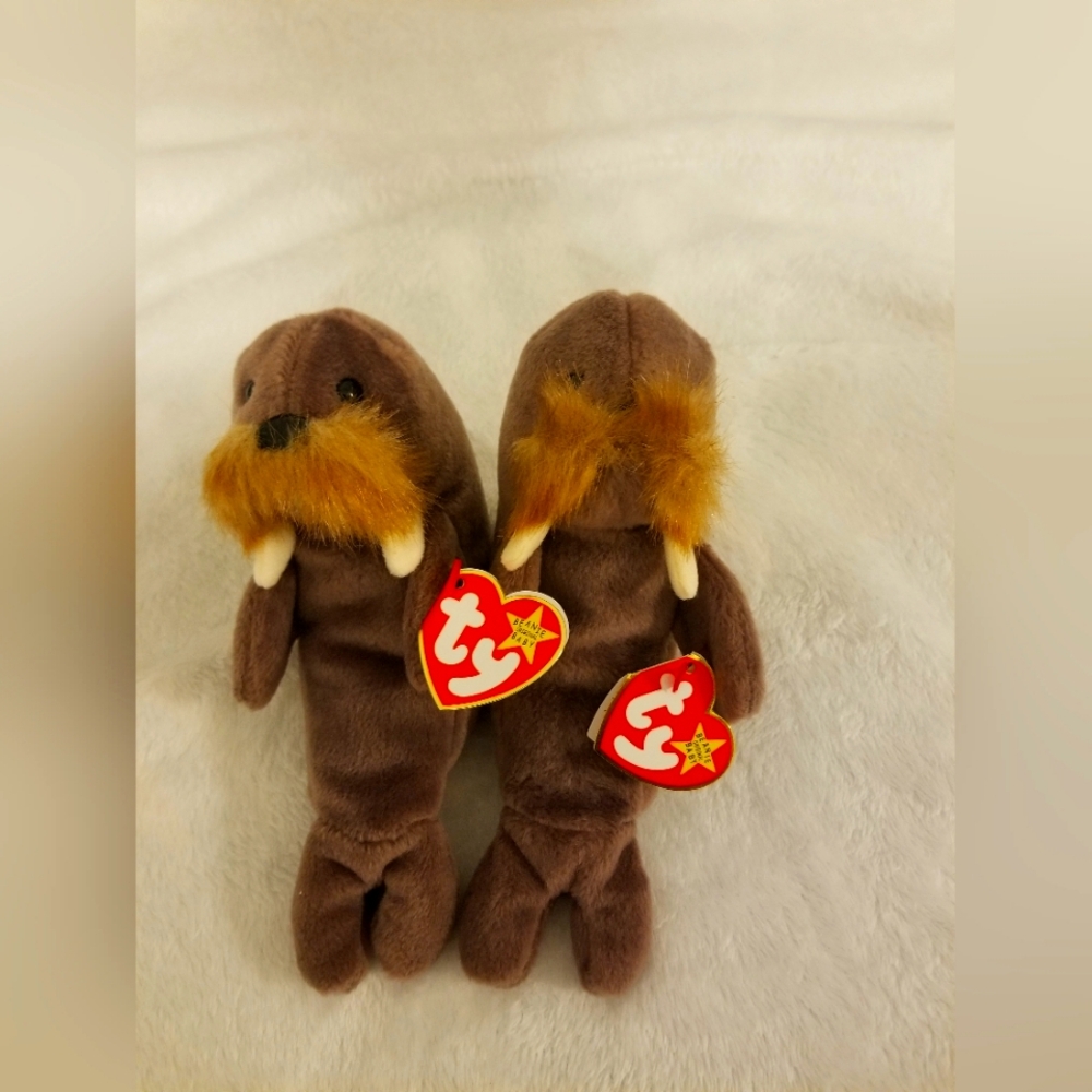 I have original ty beanie babies slippery Paul and jolly